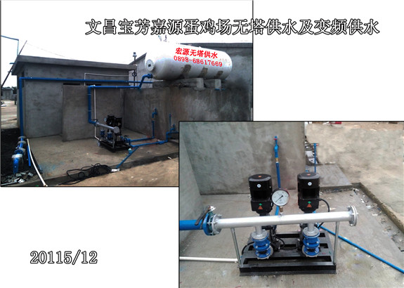 文昌寶芳嘉源養(yǎng)雞場(chǎng)變頻4.4KW