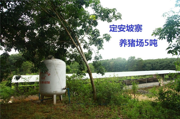 定安坡寨養豬廠5噸