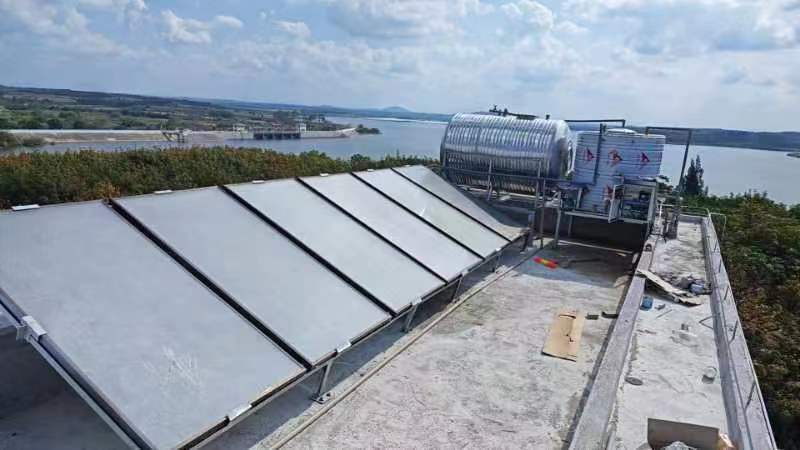 2024.1.20春江水庫，平板集熱循環泵