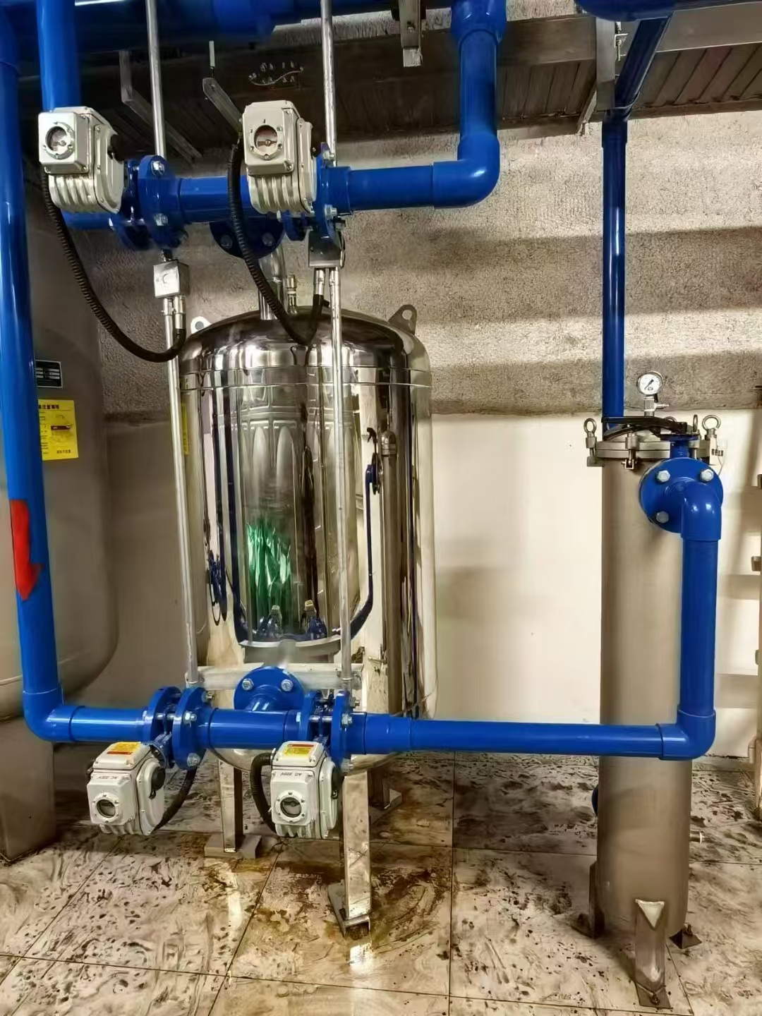 2024.12.22海口市新黨校不銹鋼過濾器